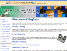 Tablet Screenshot of chingfords.co.uk
